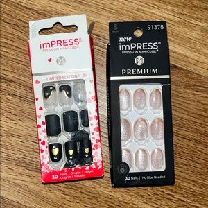 (2) New impress nails